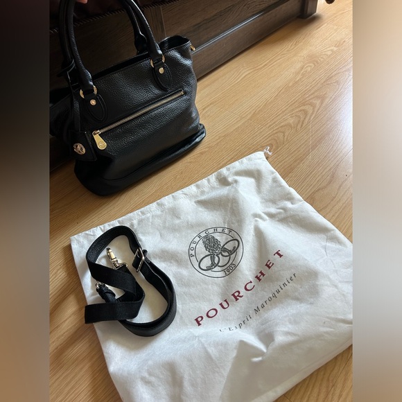 Maison Pourchet brand new bag real leather - Picture 2 of 8